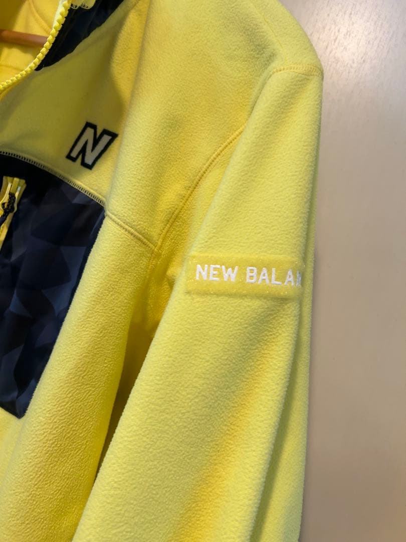 New Balance ゴルフメンズジャケット XLイエロー