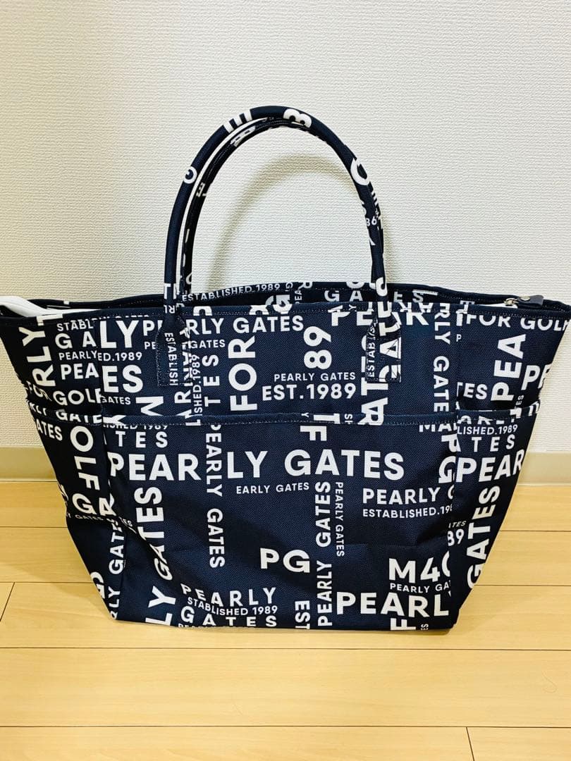 ★WEB限定モデル★PEARLY GATES ボストンバッグ ネイビー♪