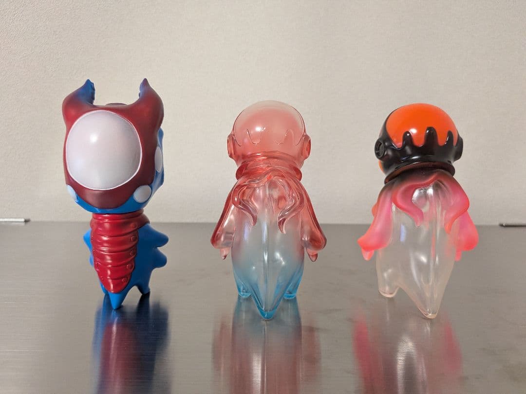 ユーキデイドリーマー　タコツボン×2　クトゥー×1　ソフビ　バラ売り不可