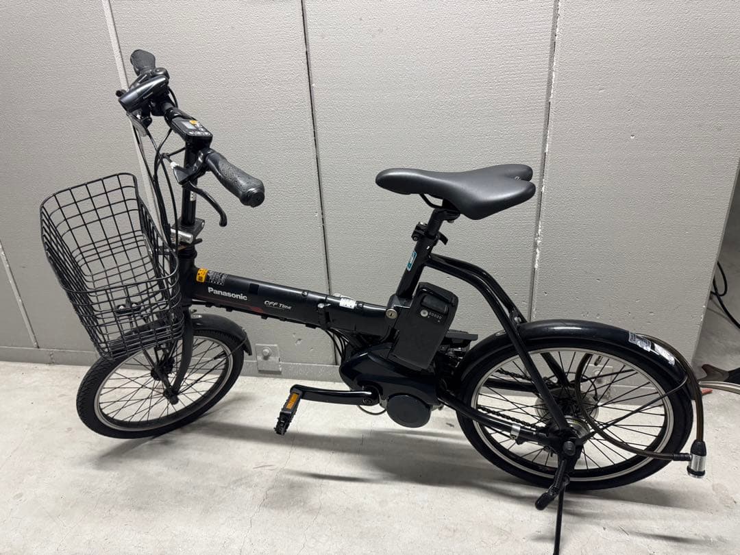 パナソニック　オフタイム　折りたたみ電動アシスト自転車　BE-ELW072A