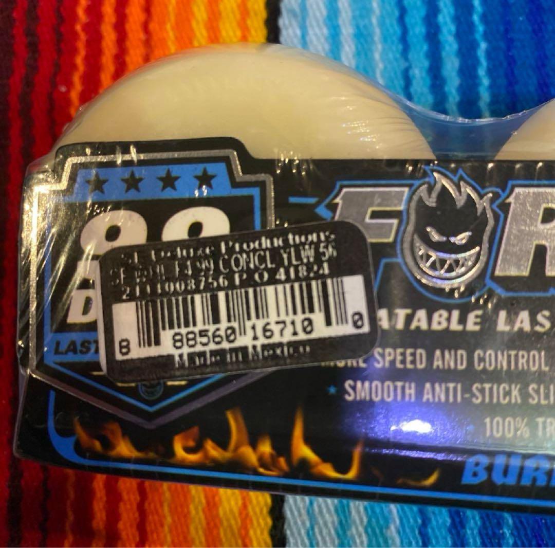 スピットファイア　スケボーウィール　ファーマル4 コニカル　56ミリ99a