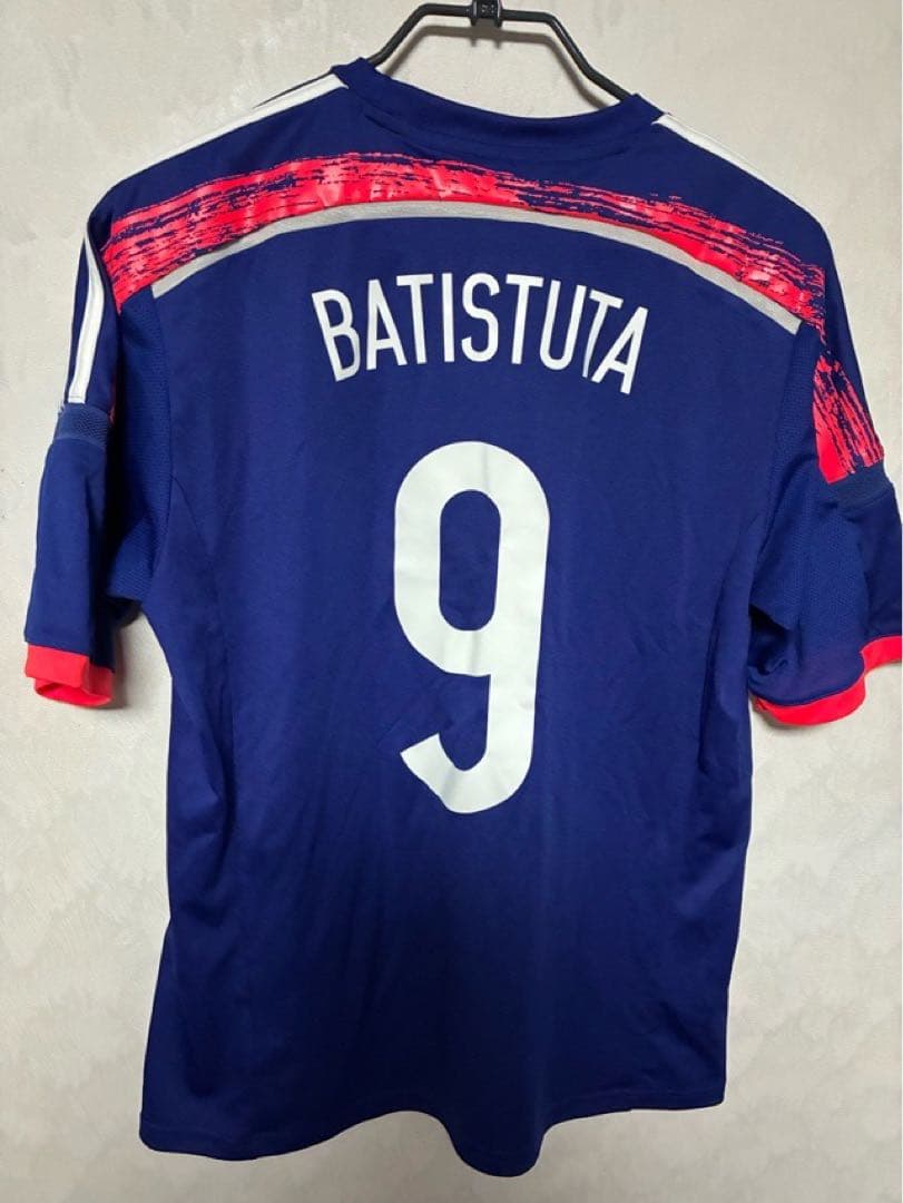 日本代表 ユニフォーム バティストゥータ 14-15 ブラジルW杯 Oサイズ