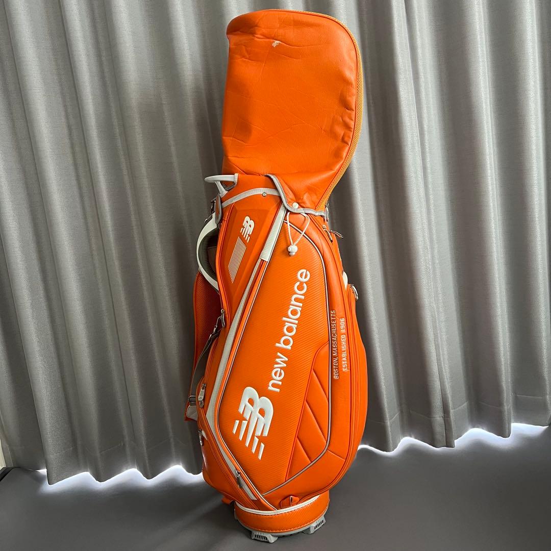 NEW BALANCE GOLF ニューバランスゴルフ　キャディバッグ　レザー