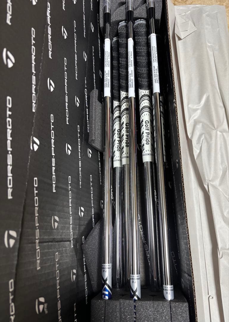 新品　RORS PROT アイアン　ローリーマキロイ　プロジェクトx 7.0