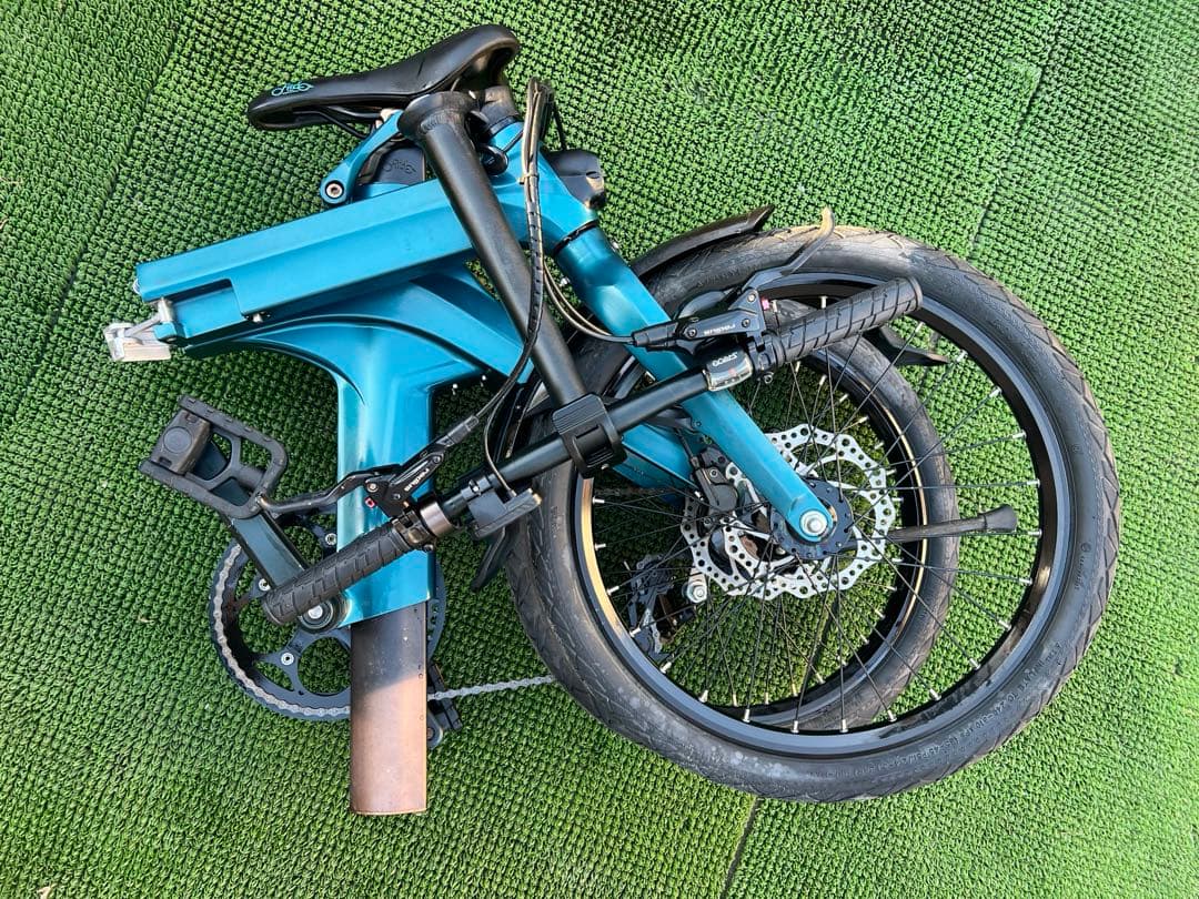 折りたたみ　電動アシスト自転車　Fiido X