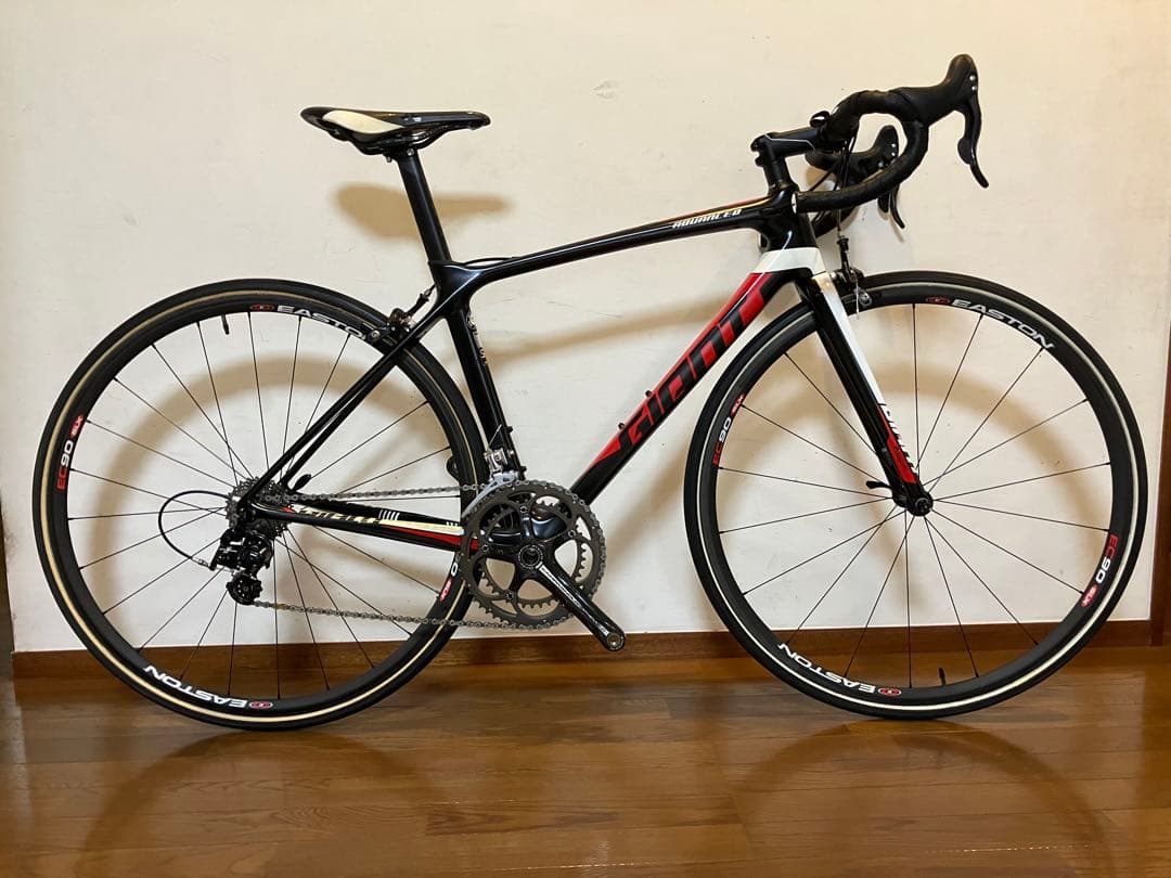 GIANT TCR ADVANCED カンパ アテナ組み　重量 6.8kg