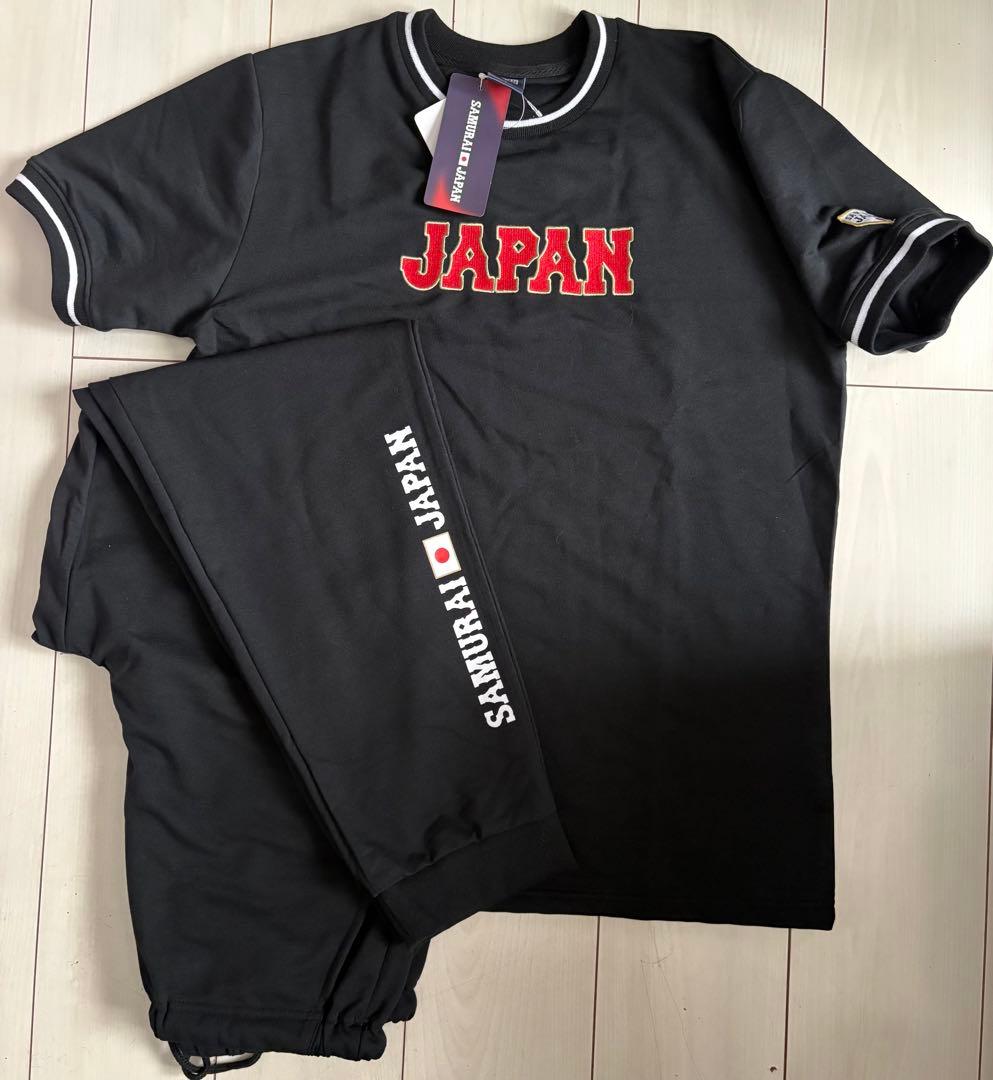 新品　 Mサイズ　WBC 2026 侍ジャパン　上下セット　黒