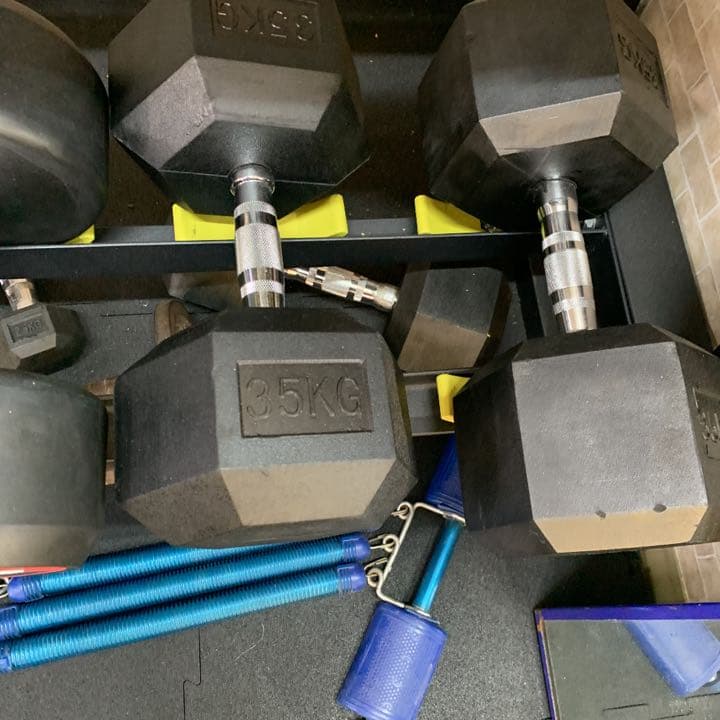 ヘックス  ダンベル　5kg 2個