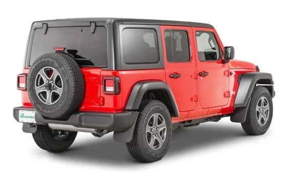 Jeep Wrangler JL用マッドガード（前後2枚ずつ）