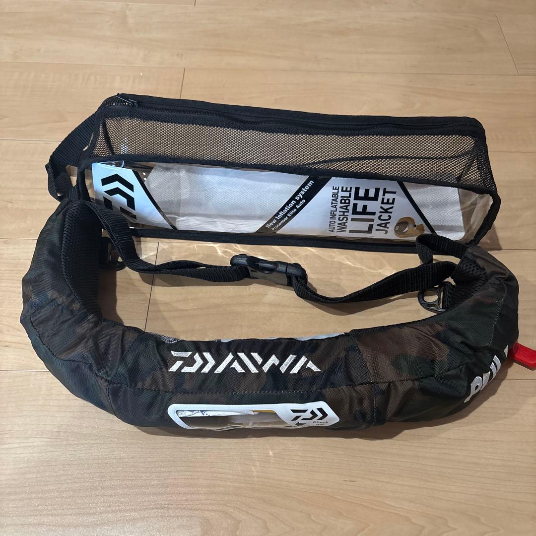 ダイワ Daiwa DF-2207 ライフジャケット ウエストタイプ自動膨張式