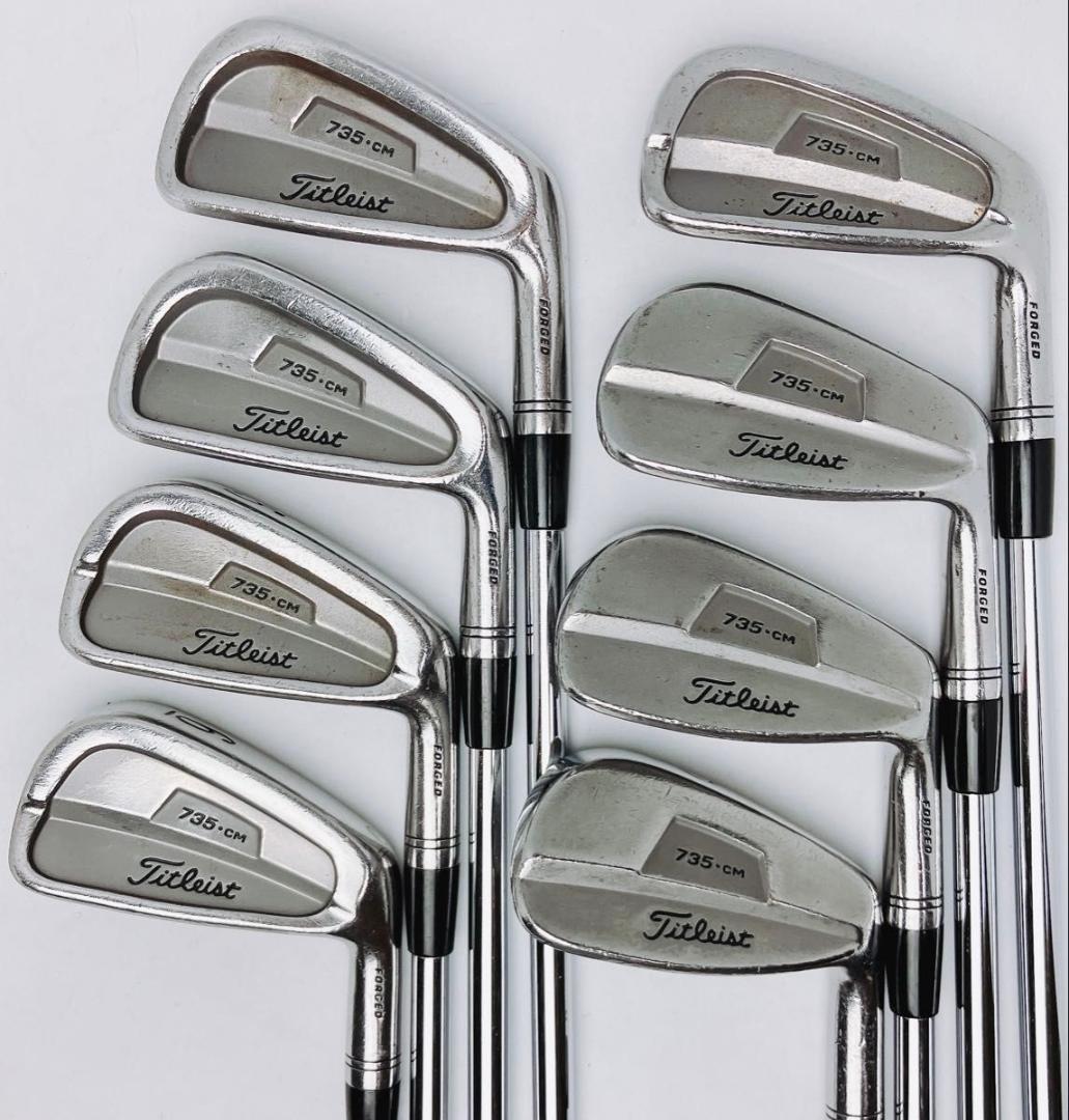 Titleist 735・CM FORGED ゴルフクラブ アイアン 8本セット