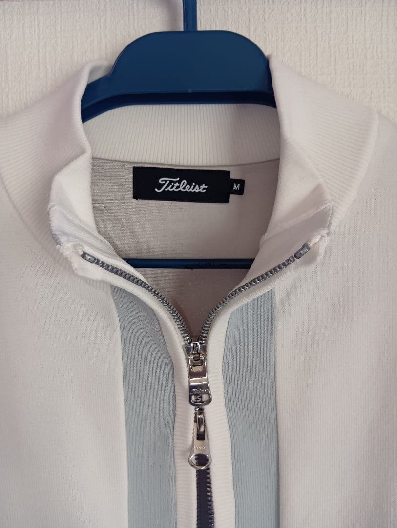 上*樹様 ☆美品☆ Titleist ホワイト フルジップジャケット M 蓄熱裏