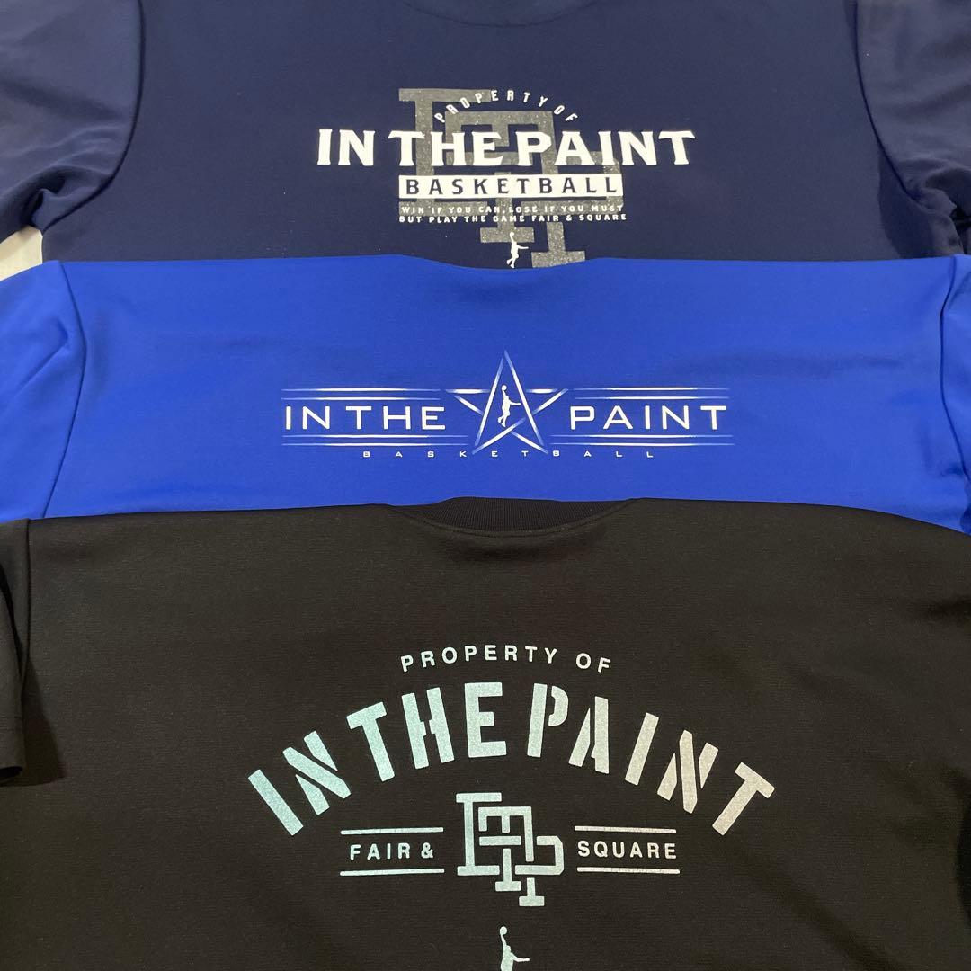 IN THE PAINT ウォームアップウェア 黒 青 紺 3枚セット