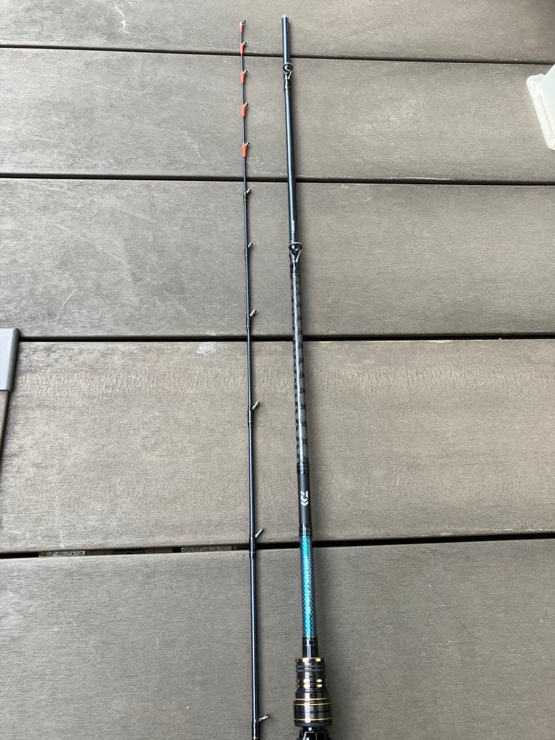【美品】DAIWA LIGHT GAME X 73 MH-225 船竿 ダイワ