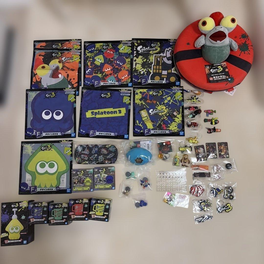 スプラトゥーン3、2 キャラクターグッズセット