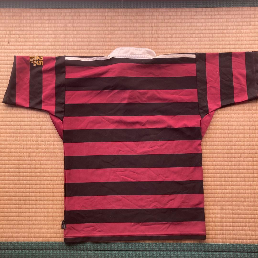 adidas ラガーシャツ 早稲田125周年記念