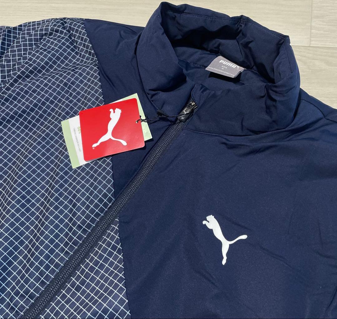 hi❣  PUMA ハイパーストレッチ カラーブロック 中綿 ブルゾン