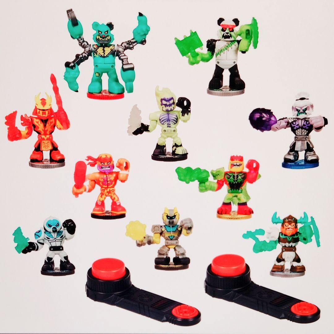 Akedo アケドの伝説 ボタンバッシュ コレクターパック フィギュア10体