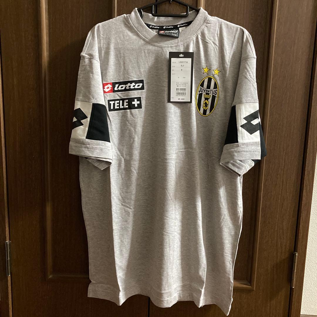 新品！タグ付き！ユベントス　00-01 Ｔシャツ　ユニフォーム　グレー