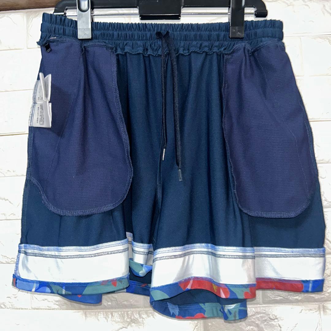 Admiral フラワープリント テニスウェア　セットアップ　Lサイズ