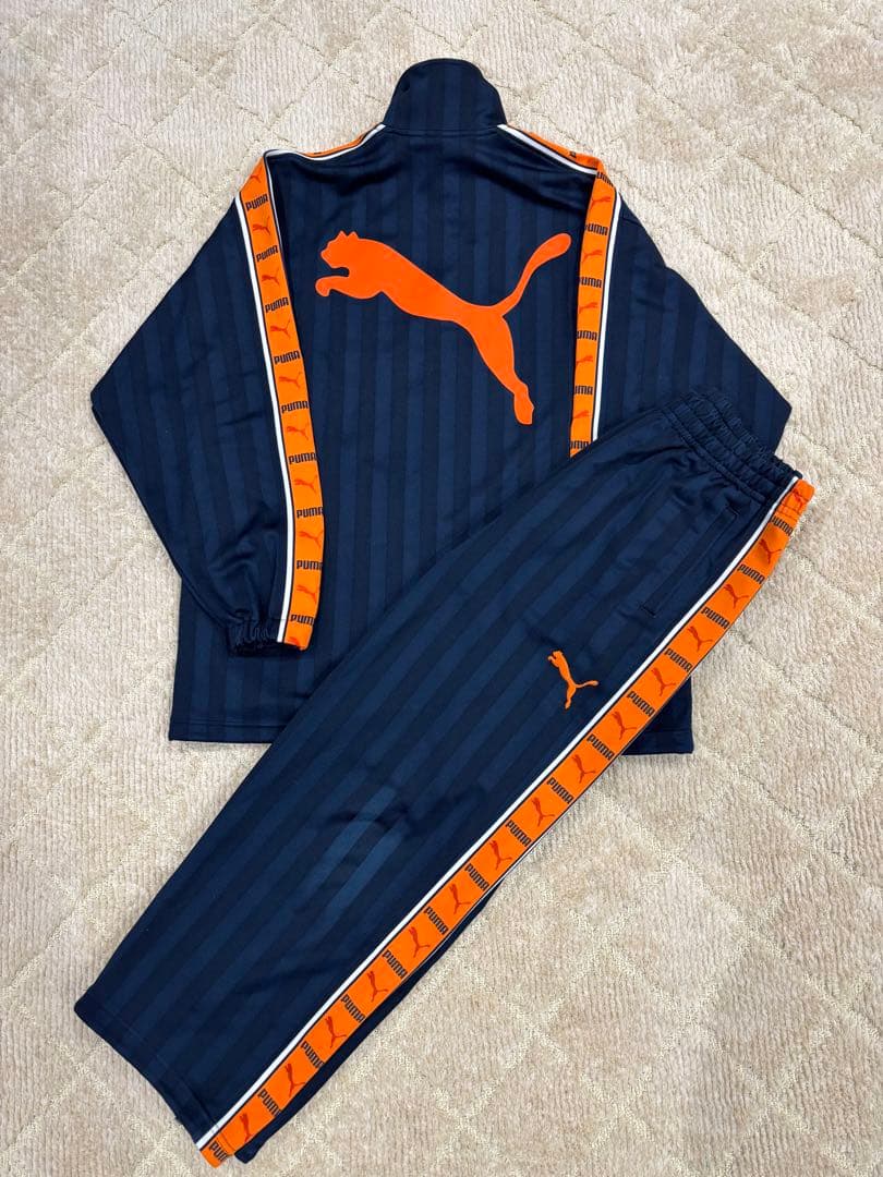 PUMA プージャー 上下セット　オレンジSSサイズ