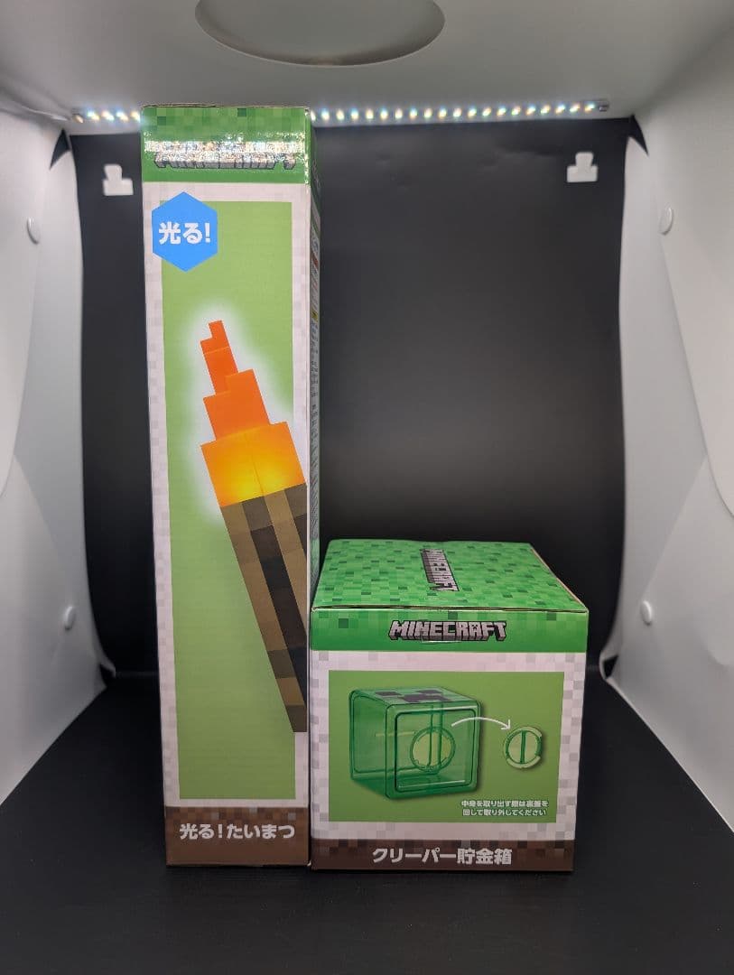 MINECRAFT ぬーどるストッパーフィギュアぷち 光る!たいまつ 他 全６点