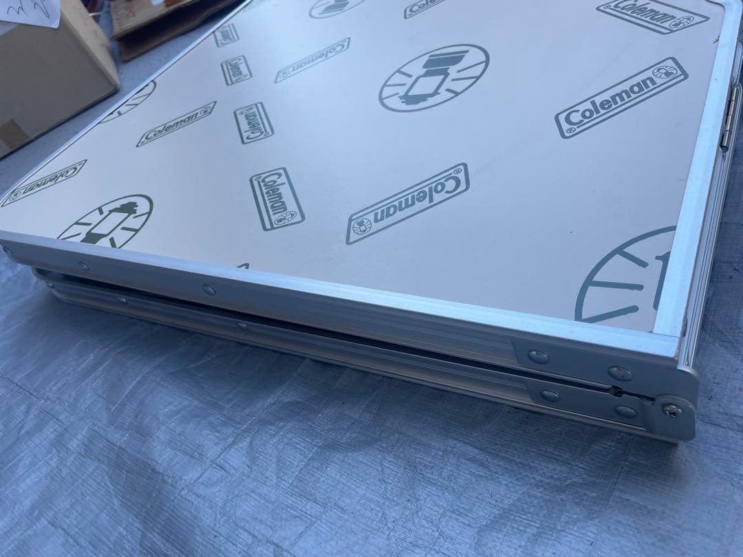 美品 Coleman フォールディングテーブル120