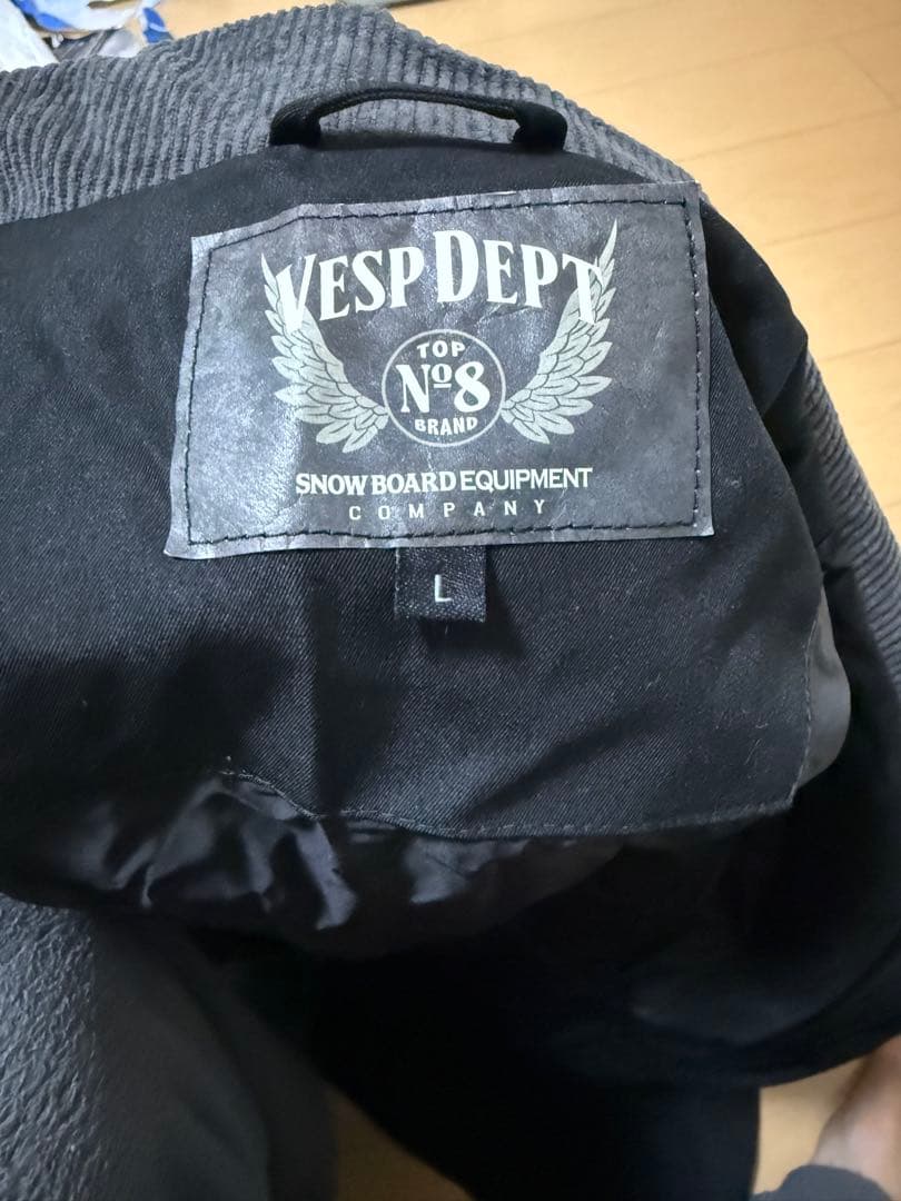 【24-25シーズン】VESP ブラック セットアップ　Lサイズ