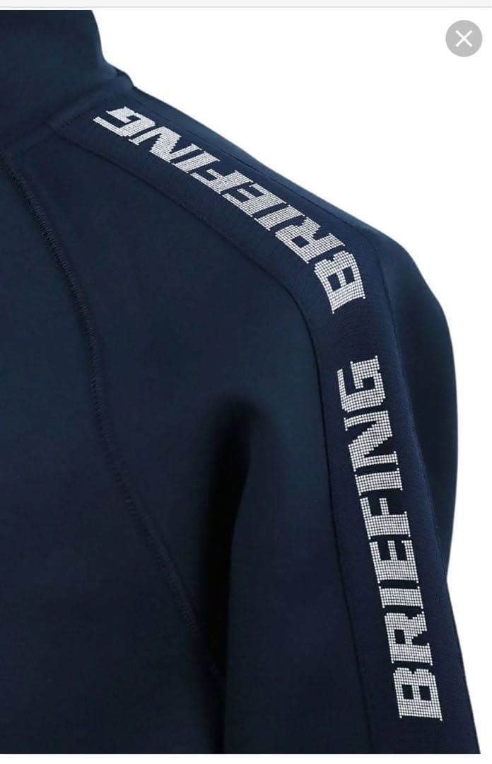 BRIEFINGブリーフィング ゴルフ （S）サイドロゴラインブルゾン新品未使用