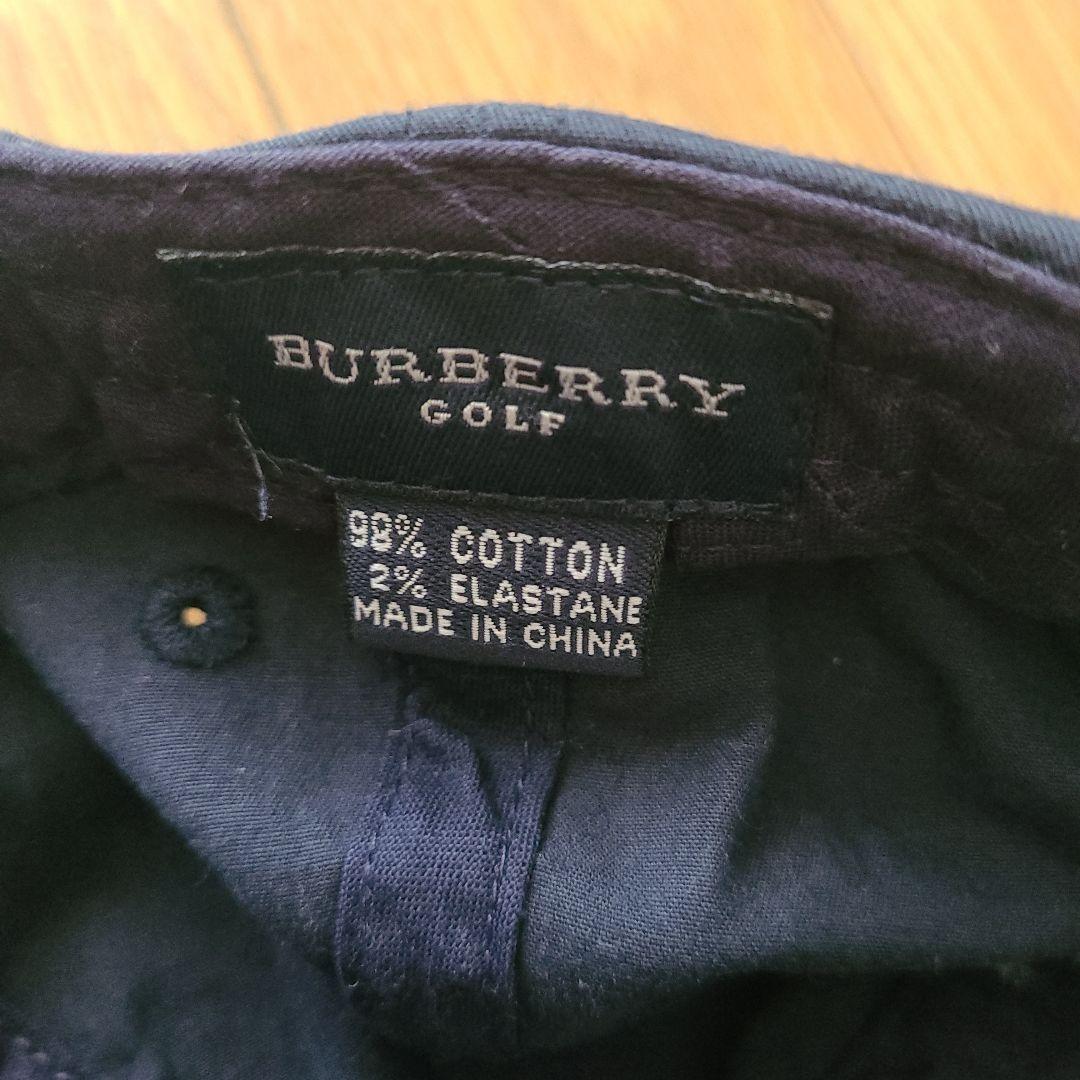 バーバリーゴルフ/BURBERRY GOLF　ネイビー キャップ