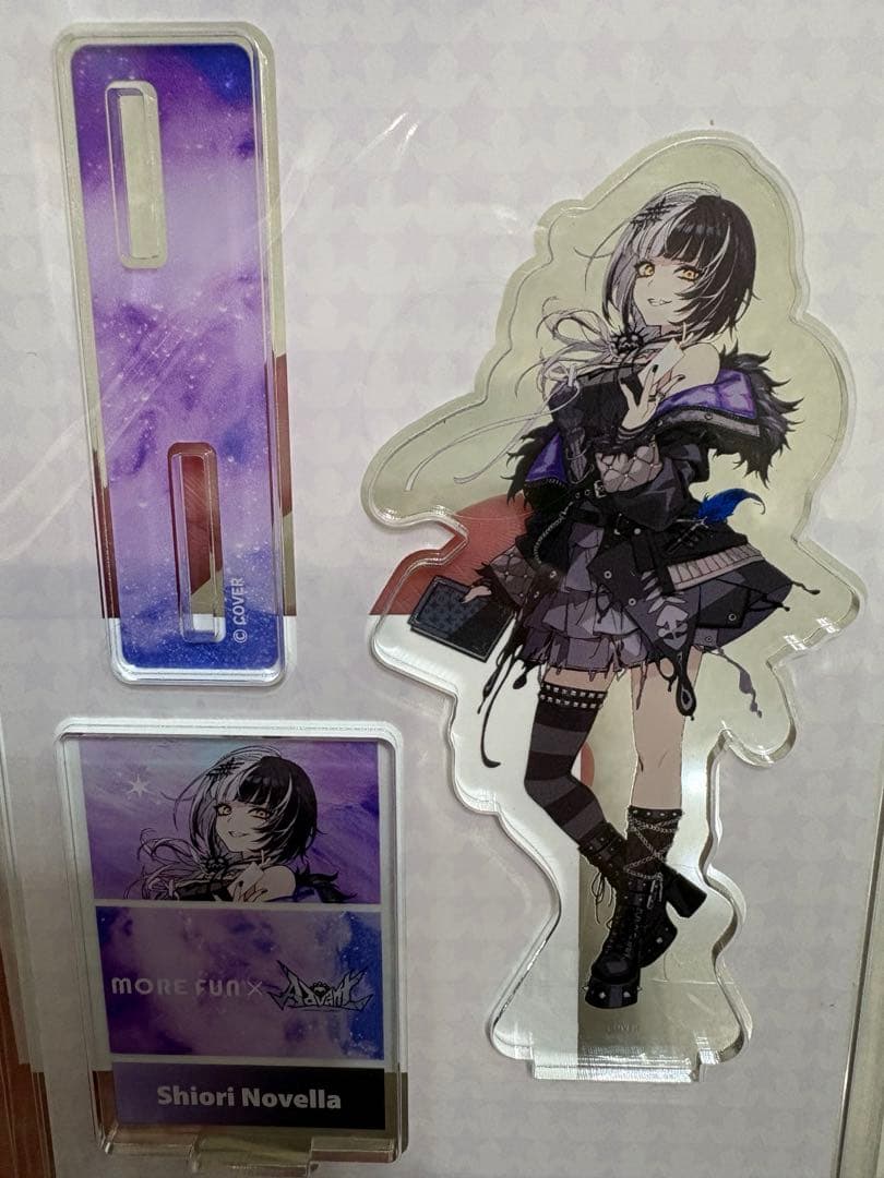 シオリ・ノヴェラ ホロライブ 台湾限定 萌番 コラボカフェ　アクリルスタンド