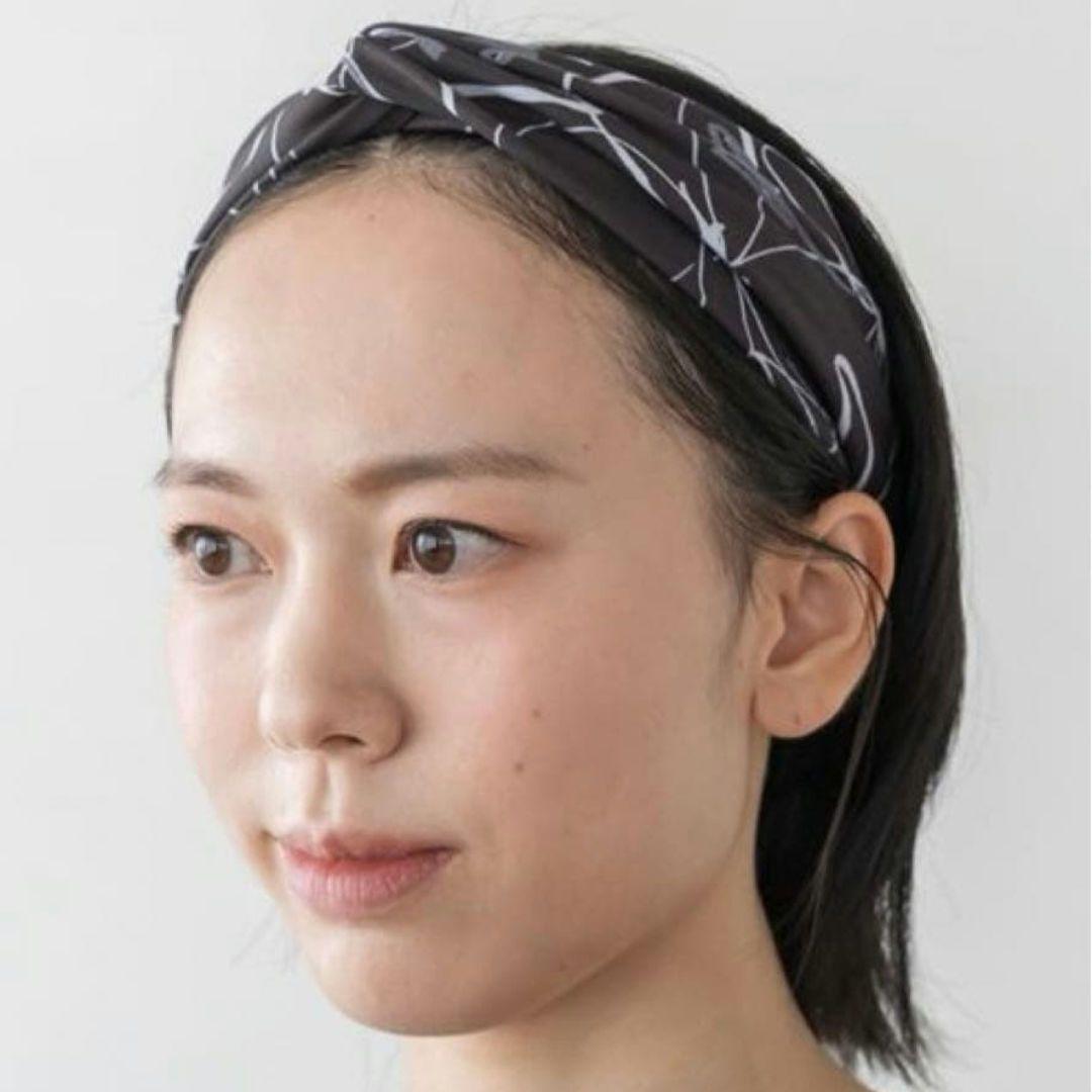 新品　3点セット　SUKALA リボンフラワープリント ブラック M