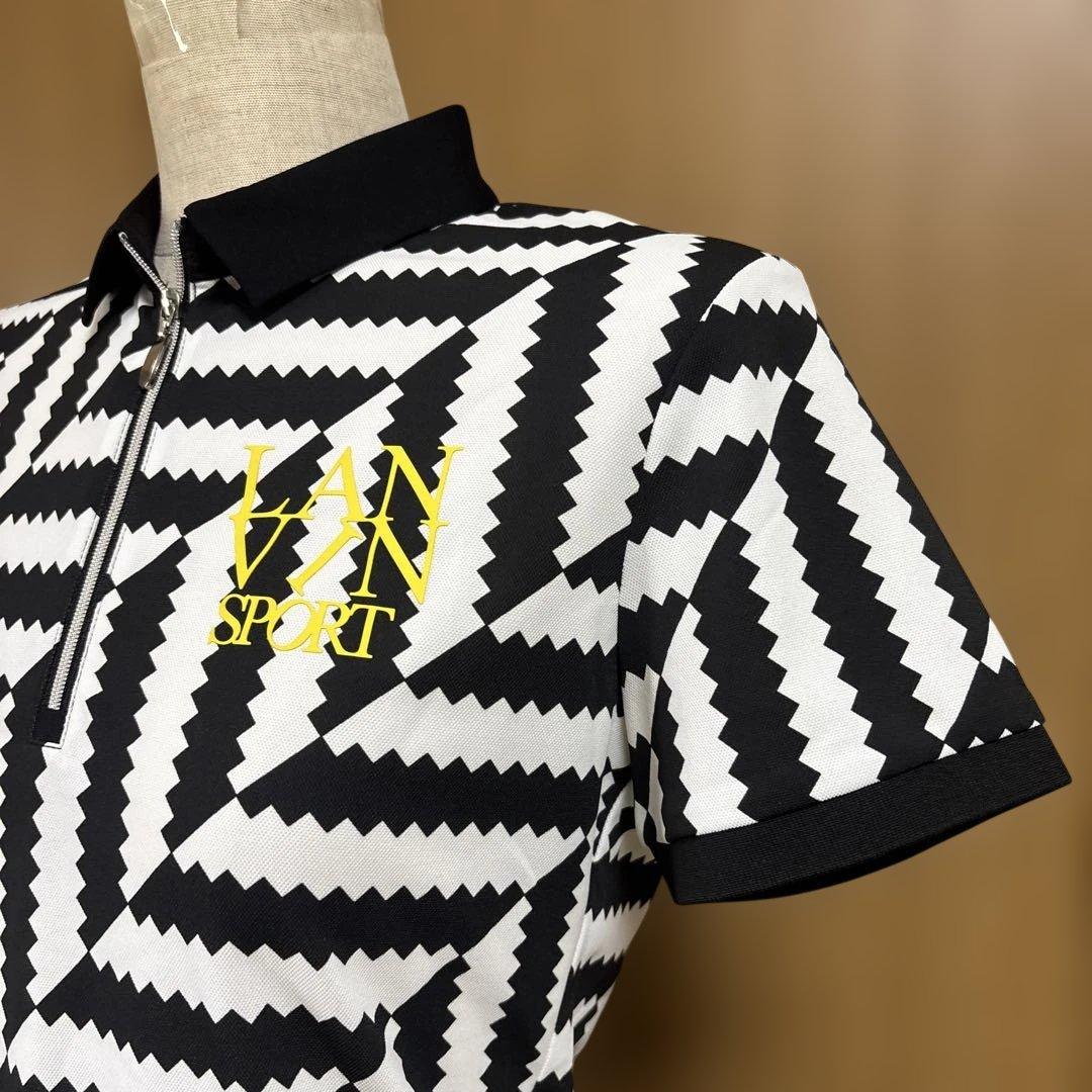 新品　ランバンスポーツ　LANVIN ポロシャツ　レディース　38 ゴルフにも
