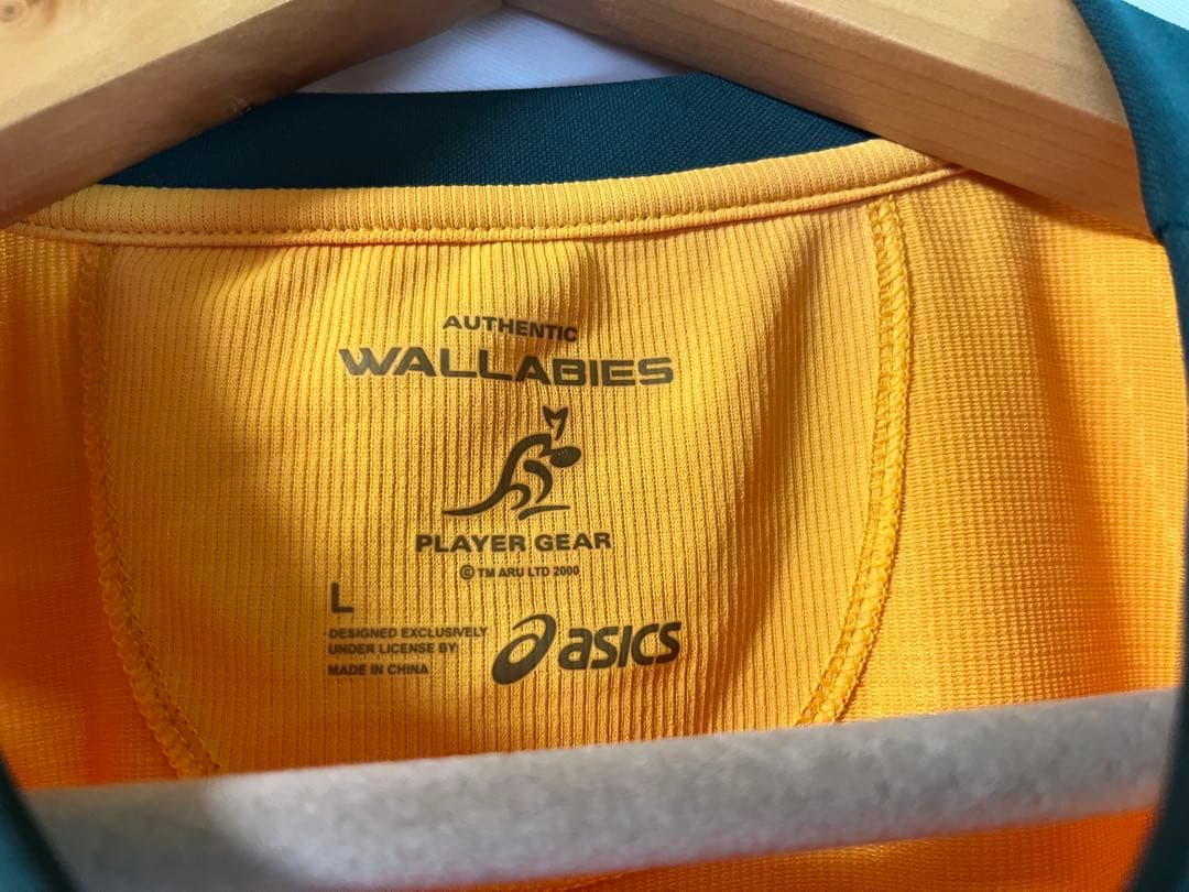 asics アシックス　オーストラリア代表　ワラビーズ　ユニフォーム