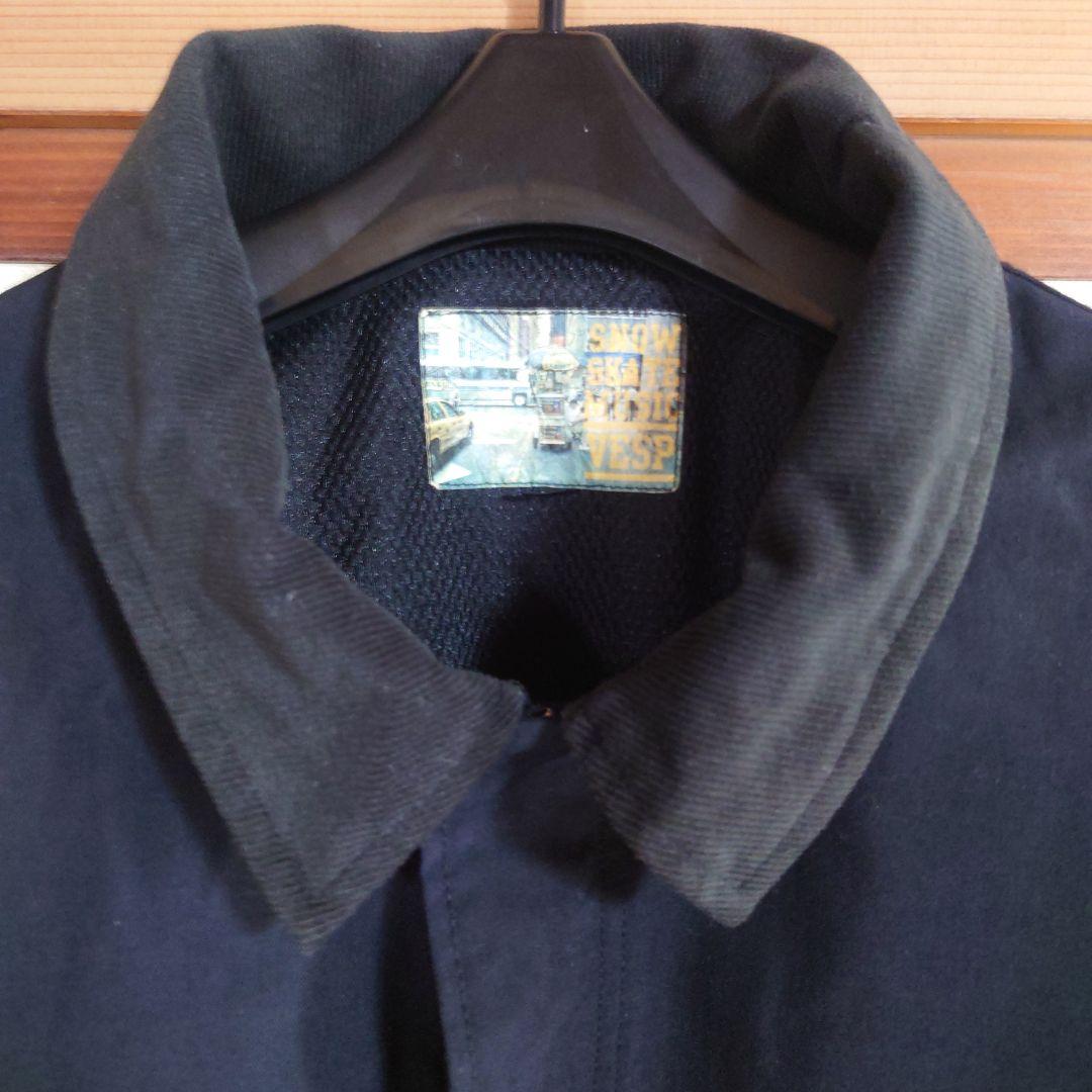 【23日まで出品】VESP COLLER FUR JKT ブラック ジャケット