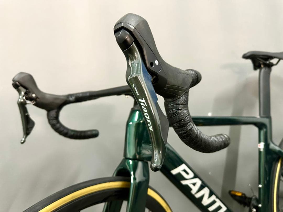 PANTHER カーボンロード 20速 油圧ディスク 48cm ダークグリーン