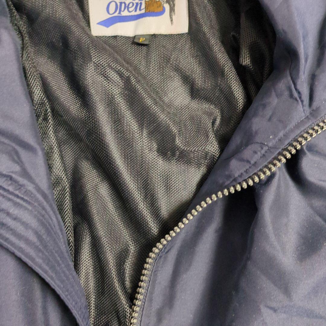 ANA Open　スウィングトップ　ジップアップ　刺繍ロゴ　メッシュ　全日空