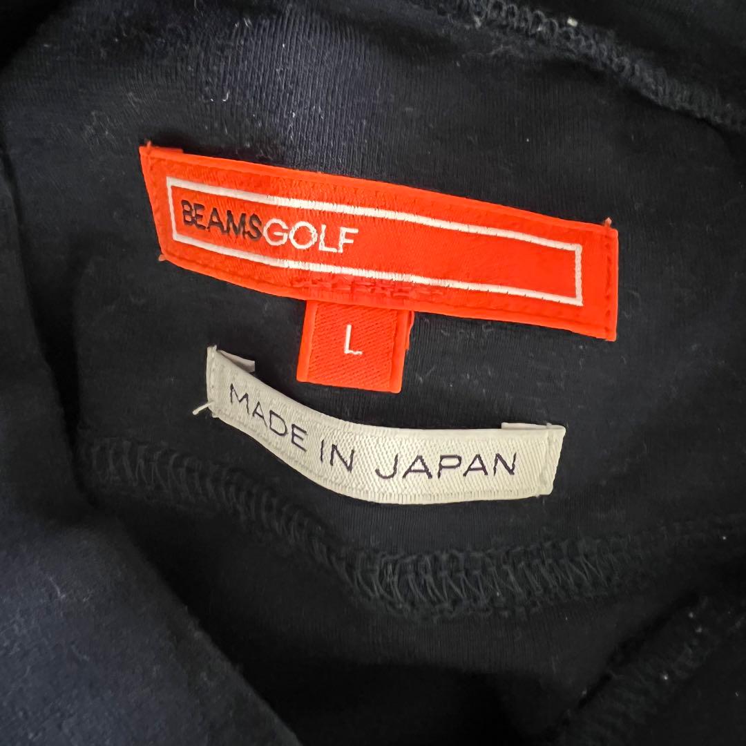 BEAMS GOLF ビームスゴルフ　モックネック　長袖　L メンズ　星　スター