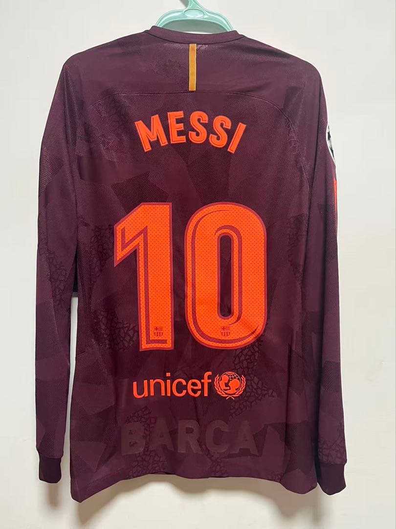 選手支給品Messi メッシ バルセロナ 17/18 ユニフォーム