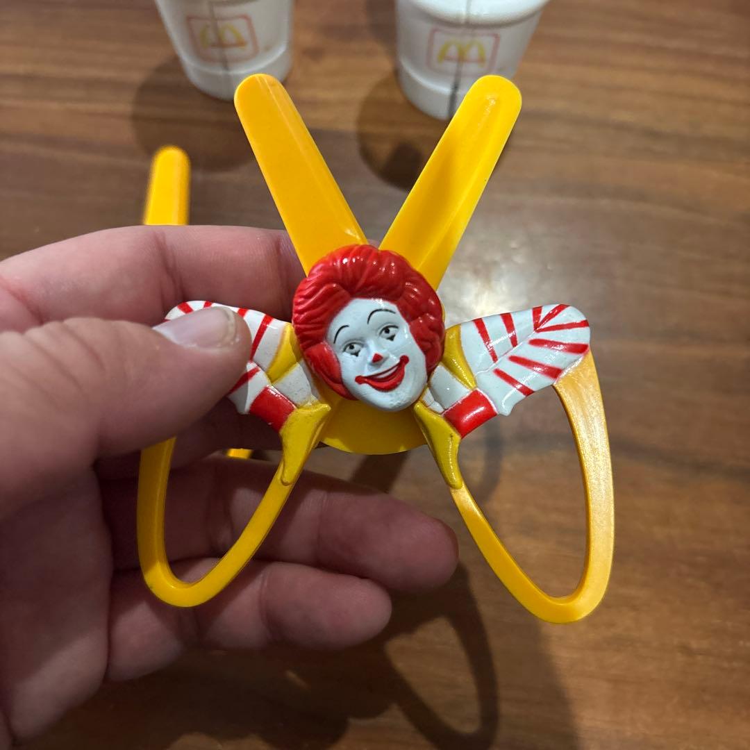 1991年 マクドナルド ドナルド ハサミ 変身する￼シェイク ￼非売品 おまけ