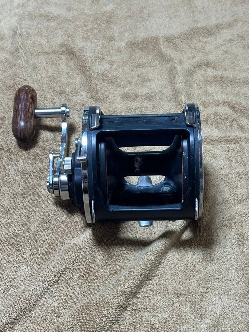 ダイワシーライン900Hハンドルドラグ使用