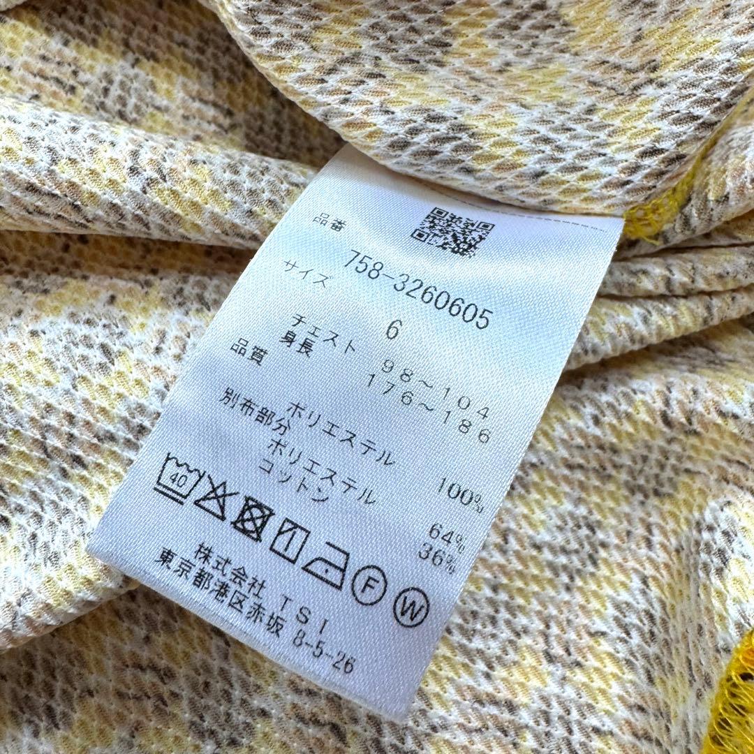 【極美品】マスターバニーエディション　ロゴ刺繍　半袖　ポロシャツ　XL イエロー