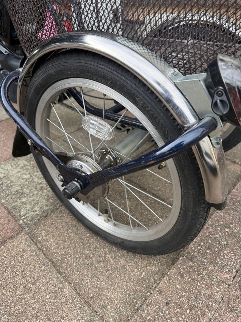 電動アシスト三輪自転車 Panasonic パナソニック 引き取り限定