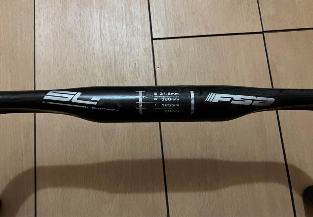 【FSA】 Sl-k Compact カーボンハンドルバー【美品380mm】