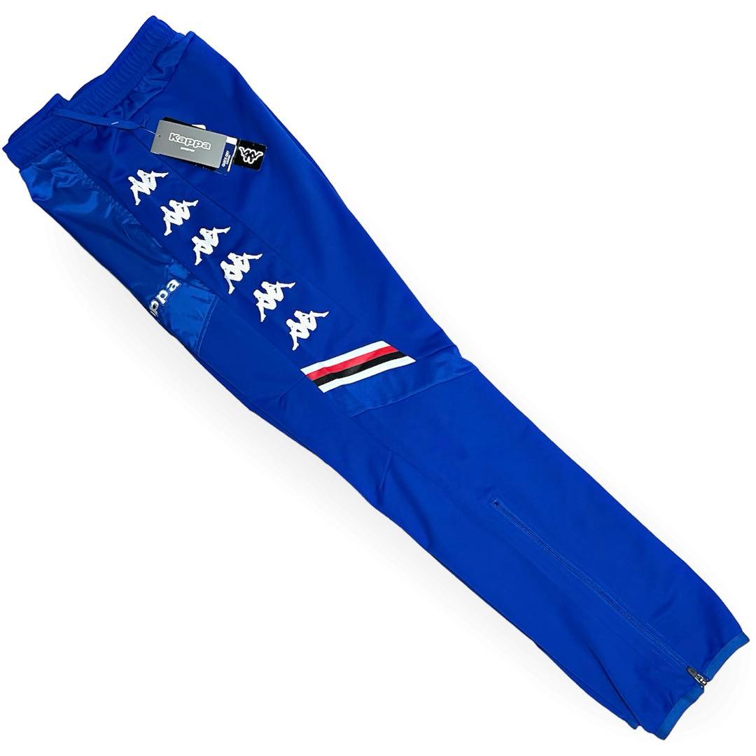 【新品タグ付】Kappaトラックパンツ サッカーフットサル ロングパンツカッパ