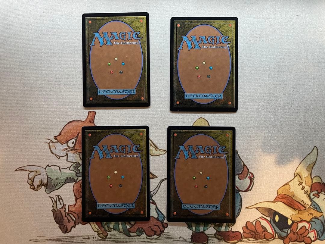 MTG コーリ鋼の短刀 英語 ボーダーレス ショーケース 4枚セット