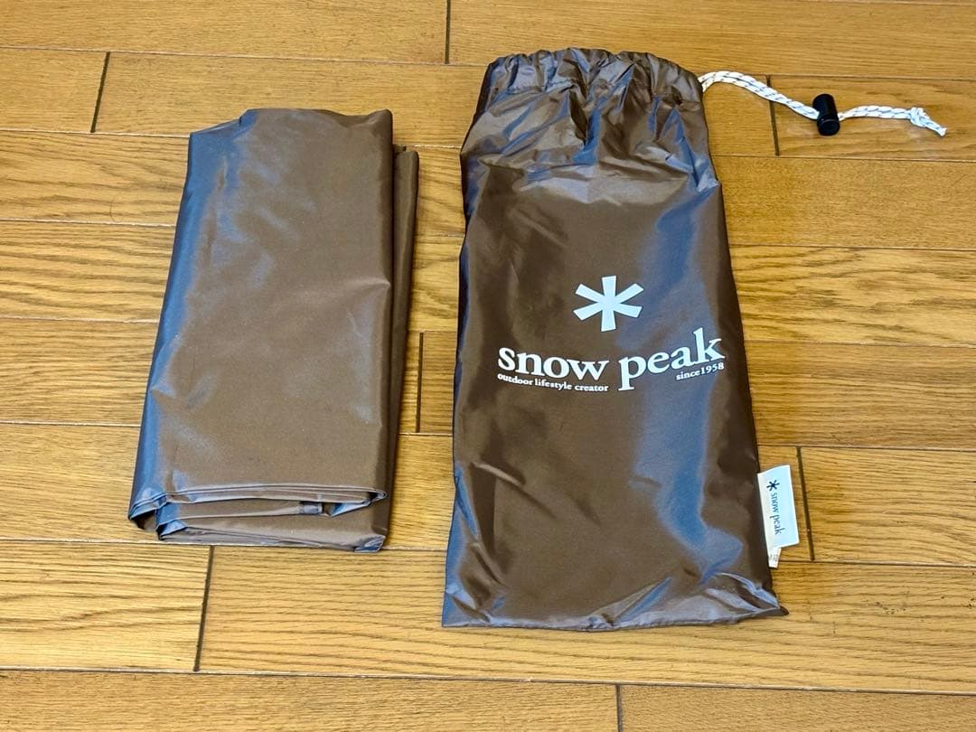  peakアメニティードームS 純正マットシート アップライトポール付き