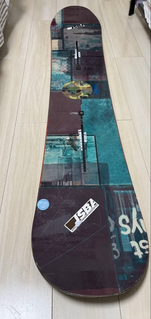 BURTON スノーボードPROCESS 157(板のみ)+カバーのセット