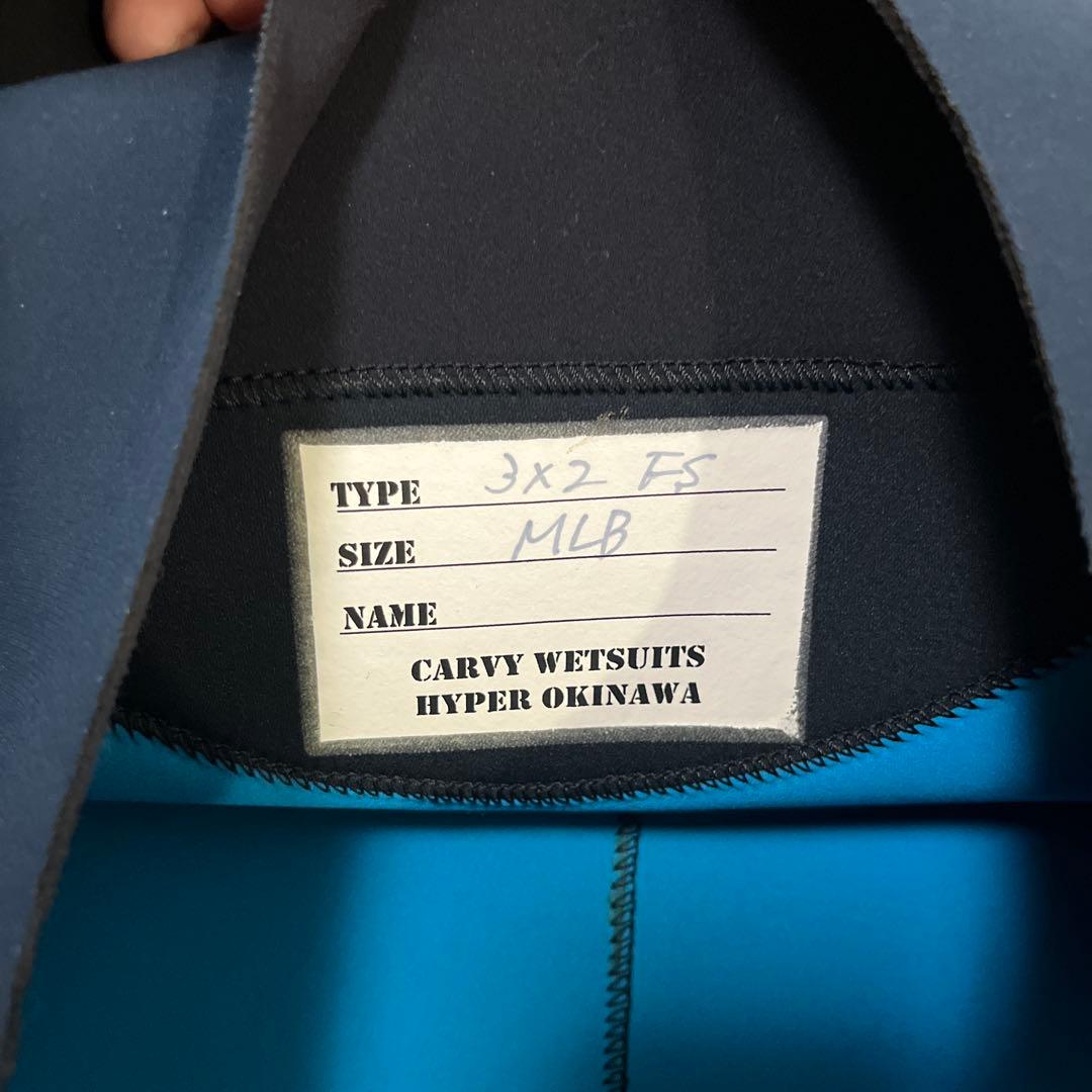 CARVY WETSUITS 3x2 F5 フルスーツ MLB