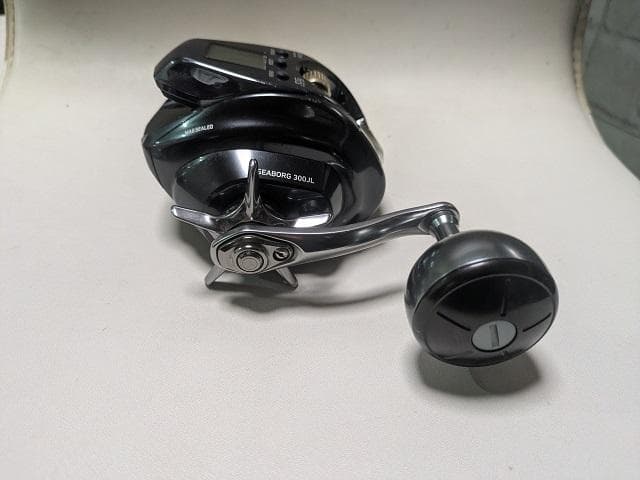 【5回使用】ダイワ/DAIWA 電動リール 21シーボーグ300J-L